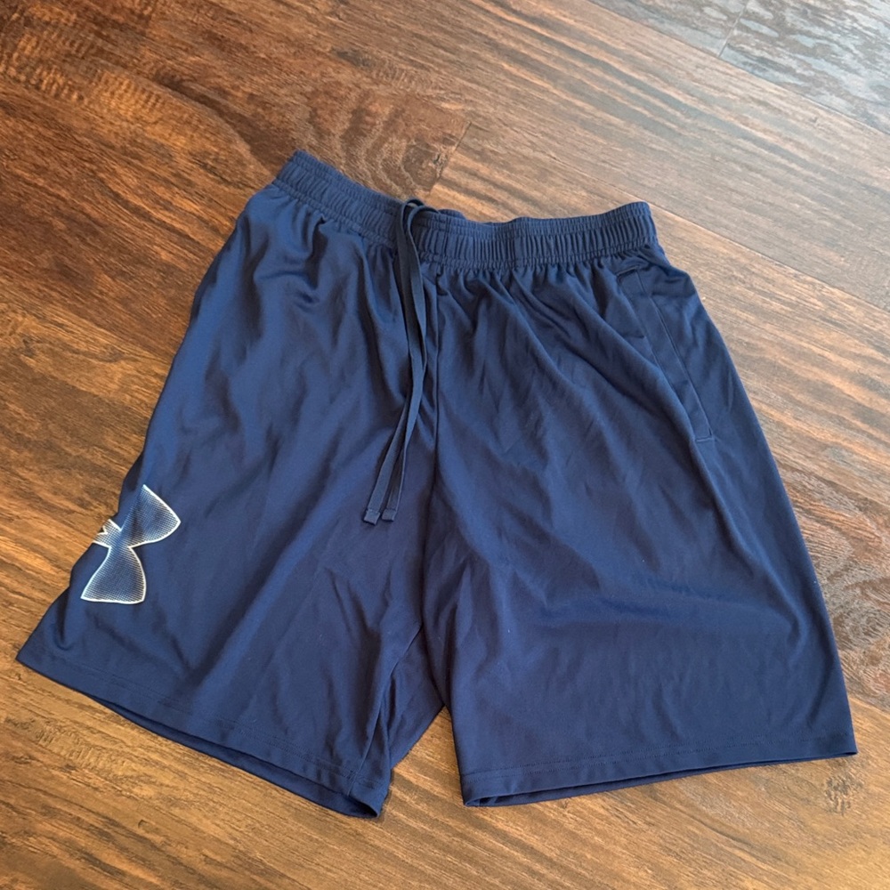 Under Armour Men's Deep Blue Athletic Shorts